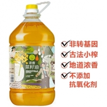 初萃-浓香菜籽油-(5L)
